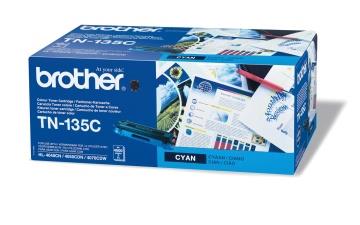 785083 Brother TN135C Toner Brother TN135C bl&#229; 4000 sider 